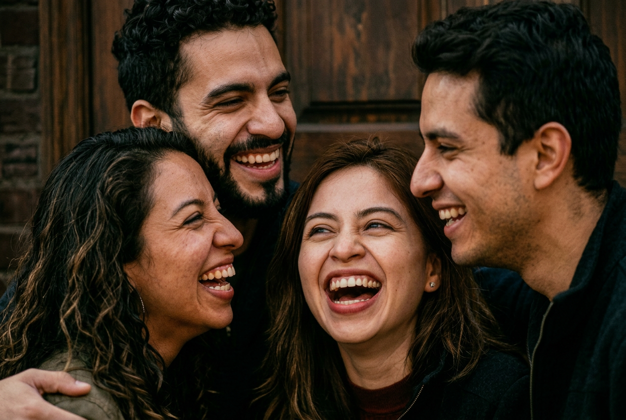 Amigos disfrutando Valhalla World