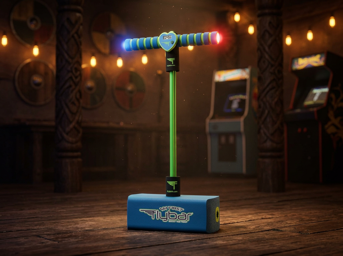 El Martillo Saltarín de Thor — Juego vikingo al aire libre en Valhalla World