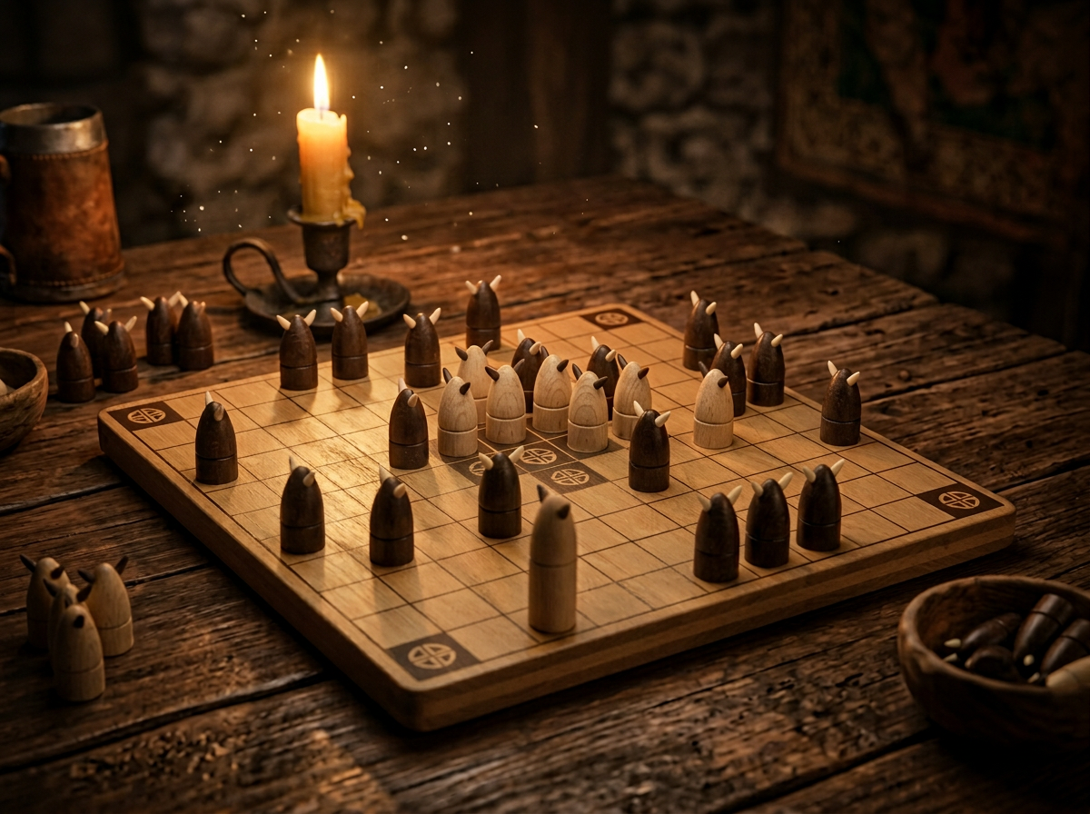 Ajedrez Vikingo — Juego vikingo al aire libre en Valhalla World